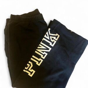 Pink Victoria Secret Straight Leg Sweatpants